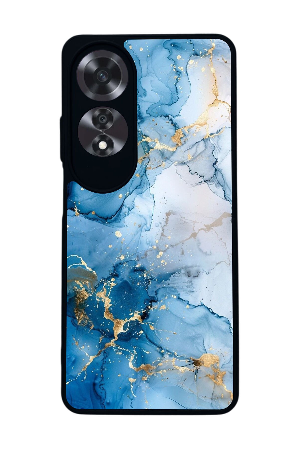 Oppo A60 Mat Siyah uyumlu Kılıf – Yumuşak Silikon, Koruyucu, Şok Emici Kapak