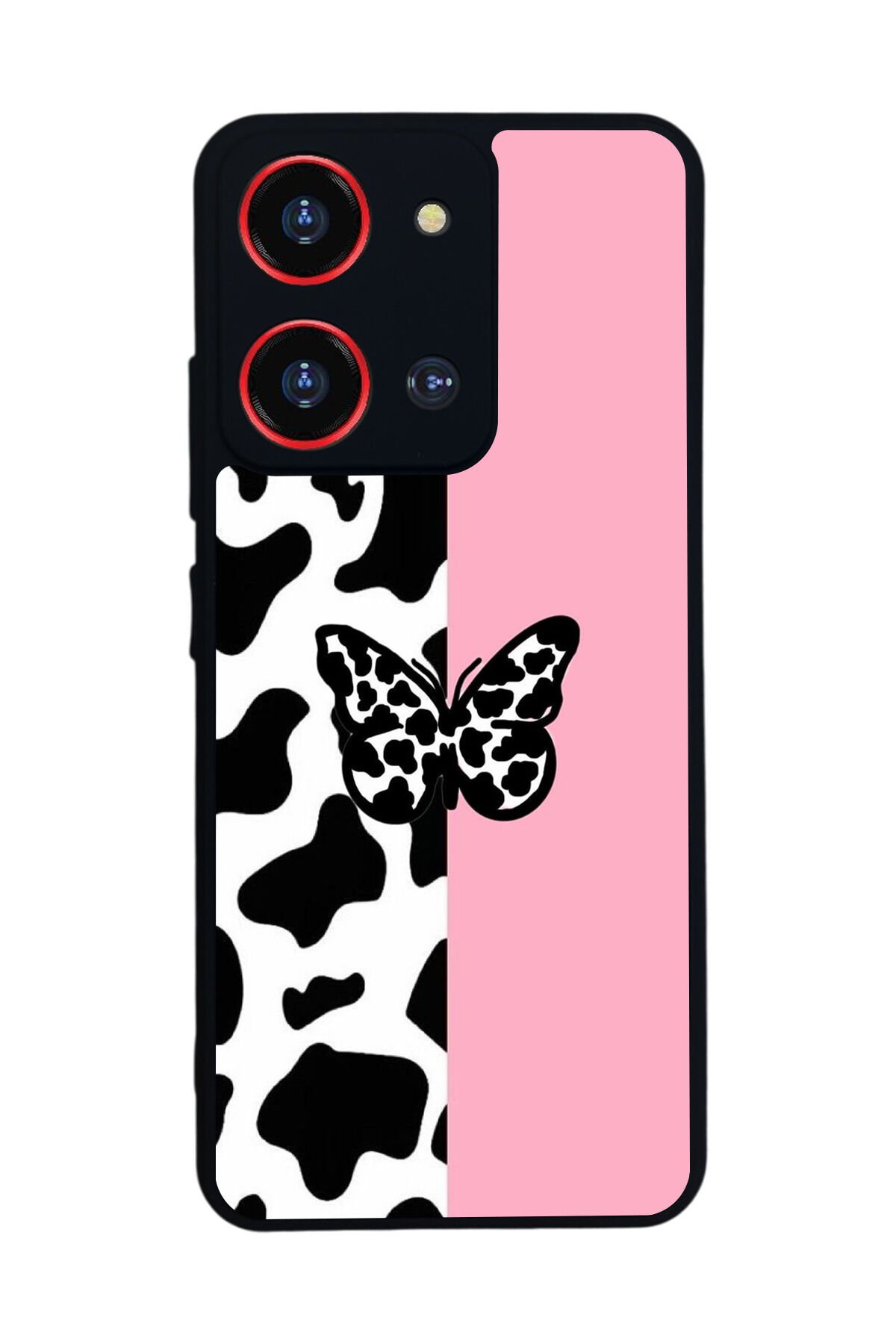 Reeder S19 Max Pro S ZOOM Uyumlu Kelebek Tasarımlı Glossy Premium Kılıf