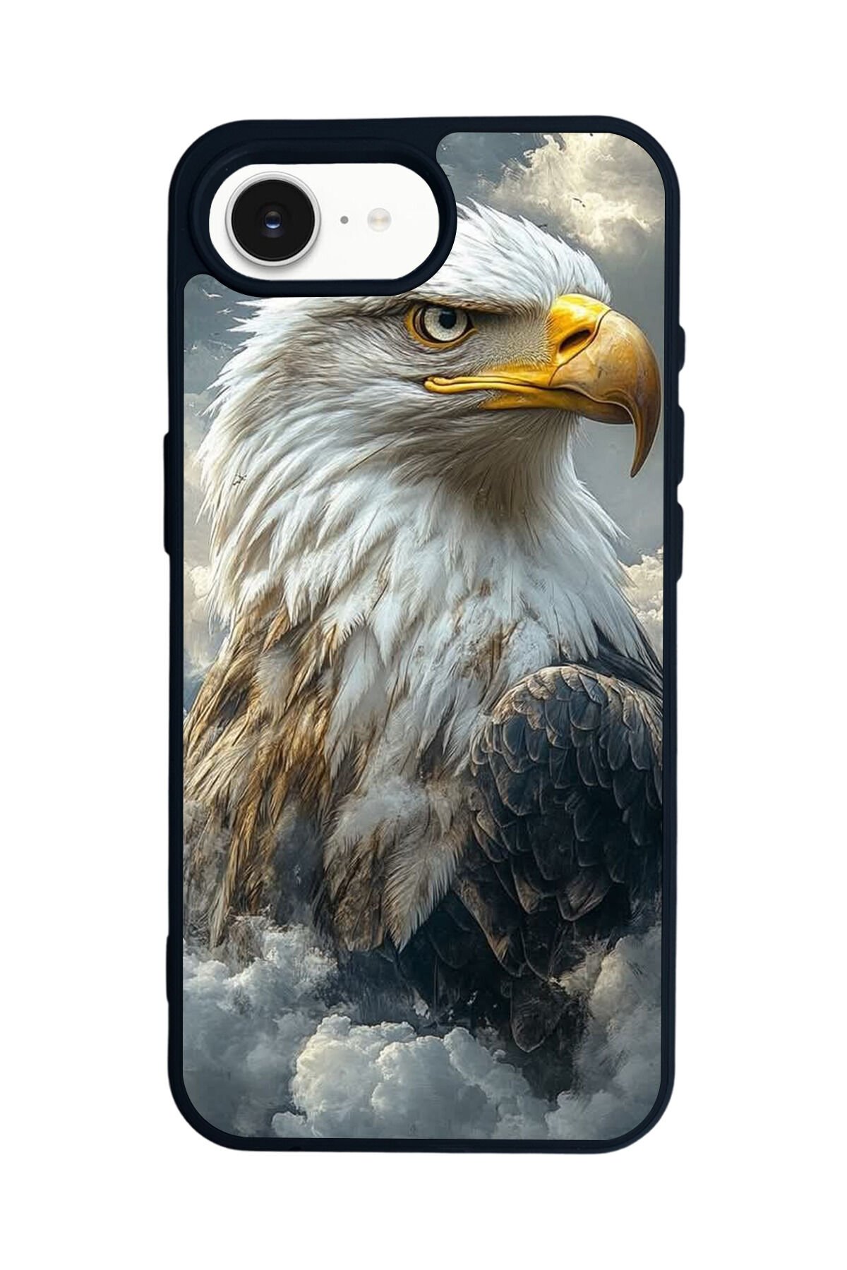 iPhone 16E Uyumlu Besiktas Tasarımlı Glossy Premium Kılıf