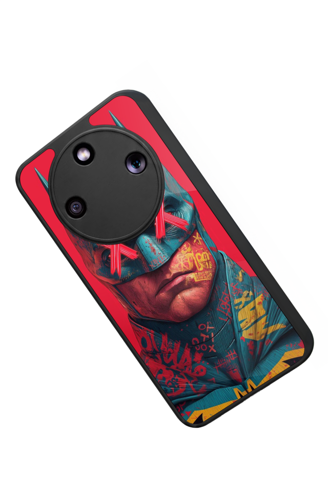 Honor Magic 8 Lite Uyumlu Batman Tasarımlı Glossy Premium Kılıf