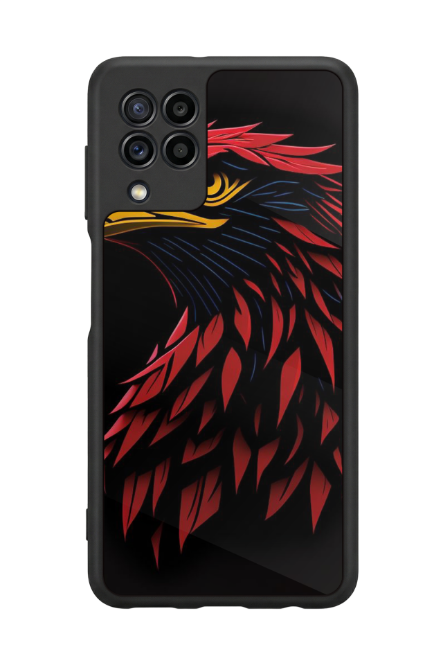 Samsung Galaxy M32 Uyumlu Besiktas Tasarımlı Glossy Premium Kılıf