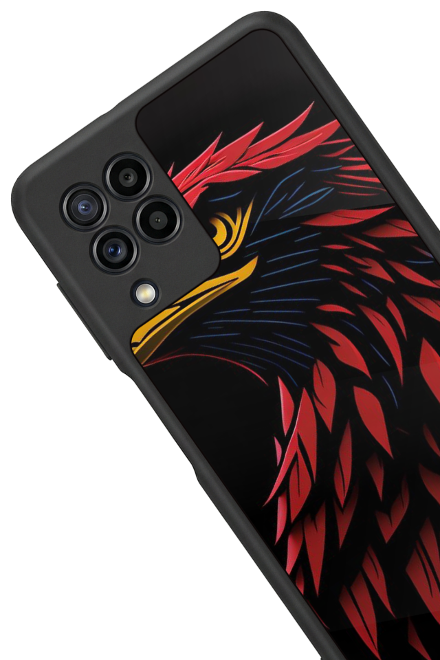 Samsung Galaxy M32 Uyumlu Besiktas Tasarımlı Glossy Premium Kılıf