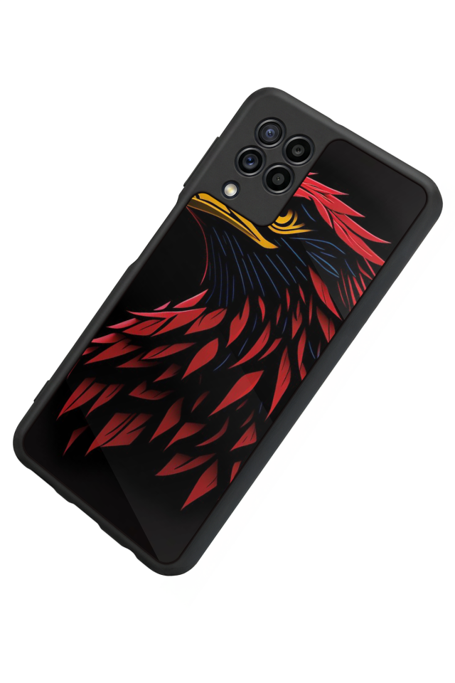 Samsung Galaxy M32 Uyumlu Besiktas Tasarımlı Glossy Premium Kılıf