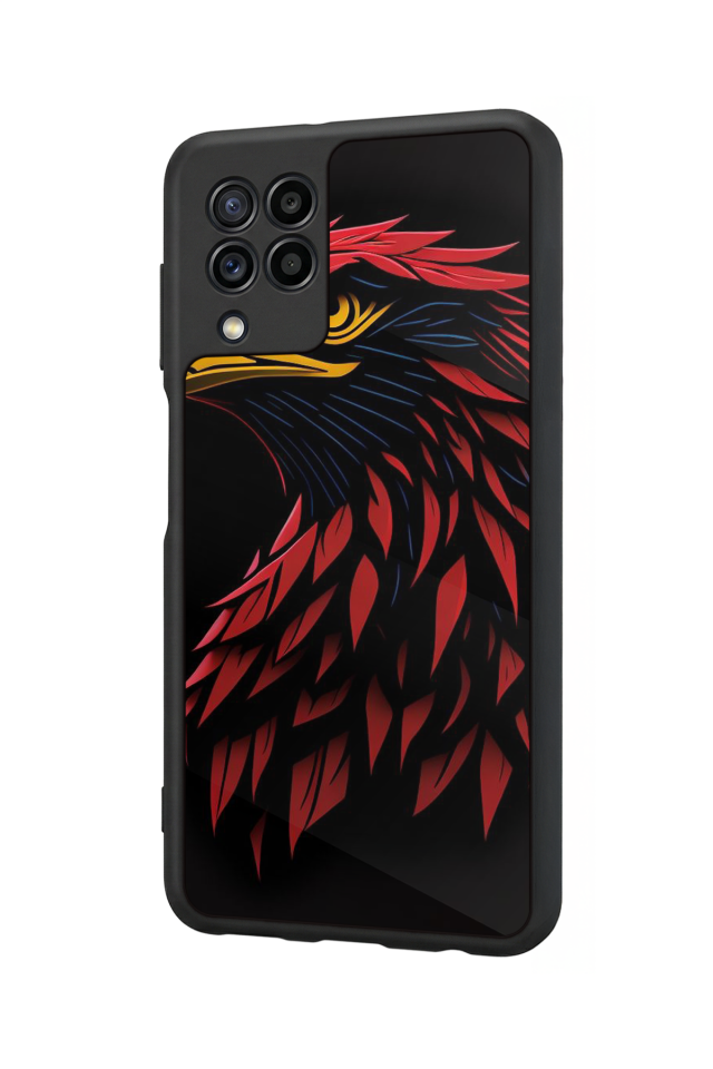 Samsung Galaxy M32 Uyumlu Besiktas Tasarımlı Glossy Premium Kılıf