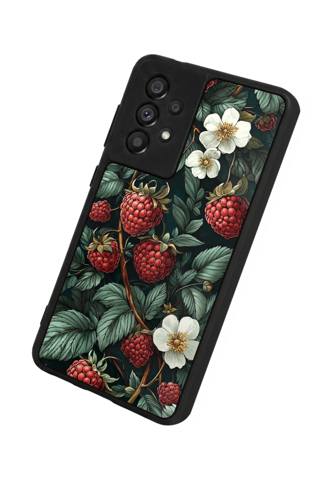 Samsung Galaxy A73 Uyumlu Botanik Tasarımlı Glossy Premium Kılıf