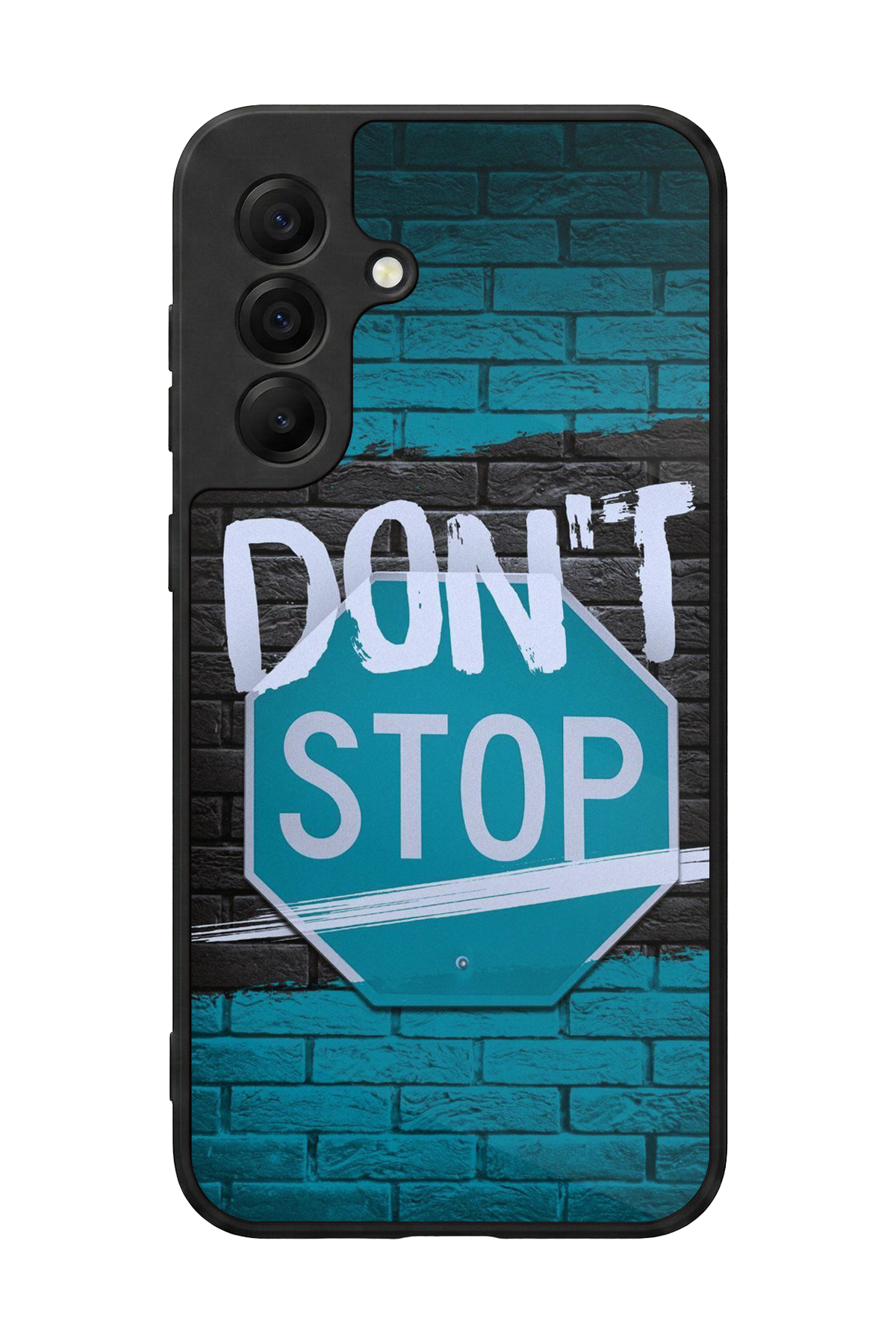 Samsung Galaxy A17 Uyumlu Dont Stop Tasarımlı Glossy Premium Kılıf