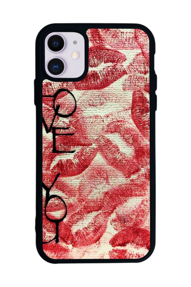 iPhone 11 Uyumlu Dudak Tasarımlı Glossy Premium Kılıf
