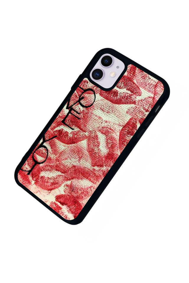 iPhone 11 Uyumlu Dudak Tasarımlı Glossy Premium Kılıf