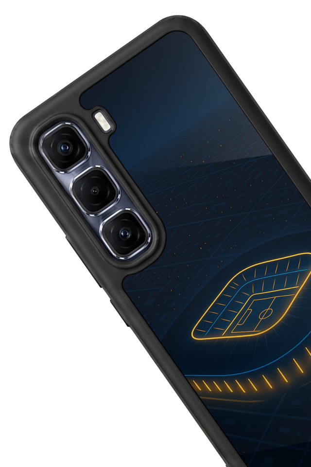 Infinix Hot 60 Pro Plus Uyumlu Fenerbahce Tasarımlı Glossy Premium Kılıf