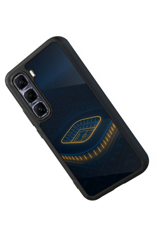 Infinix Hot 60 Pro Plus Uyumlu Fenerbahce Tasarımlı Glossy Premium Kılıf