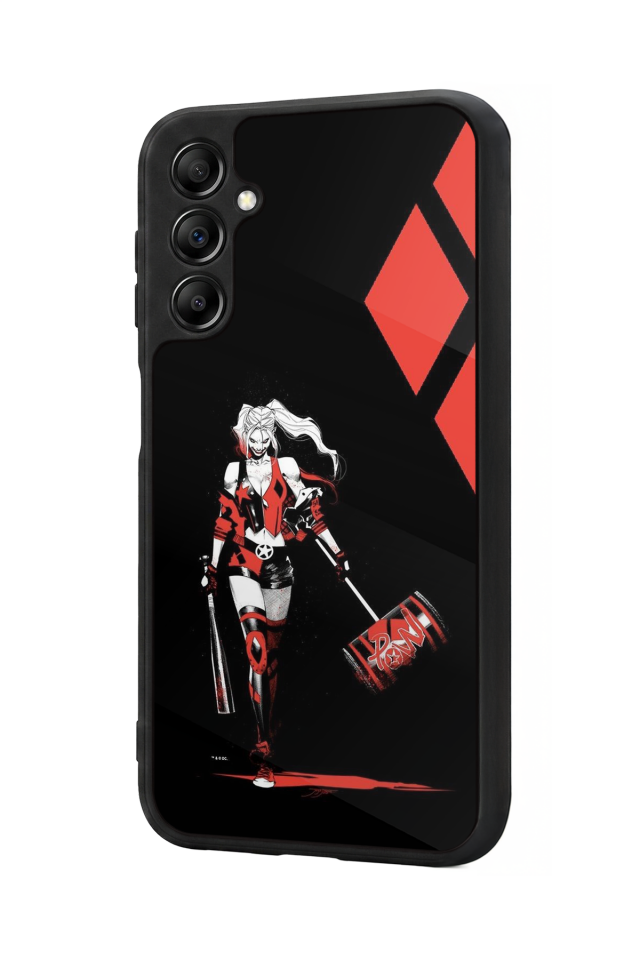 Samsung Galaxy A14 Uyumlu HarleyQueen Tasarımlı Glossy Premium Kılıf