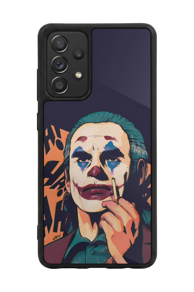 Samsung Galaxy A72 Uyumlu Joker Tasarımlı Glossy Premium Kılıf