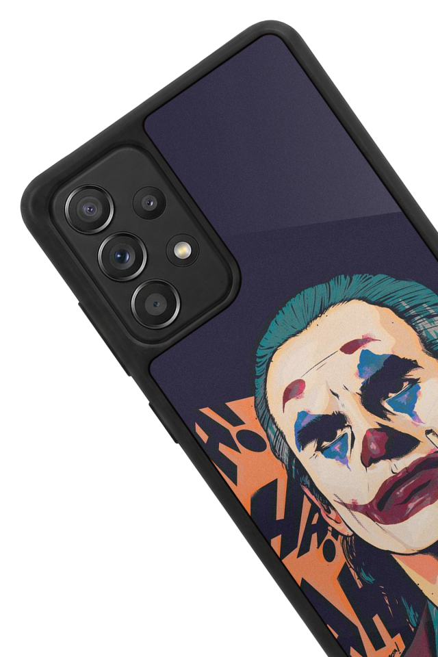 Samsung Galaxy A72 Uyumlu Joker Tasarımlı Glossy Premium Kılıf