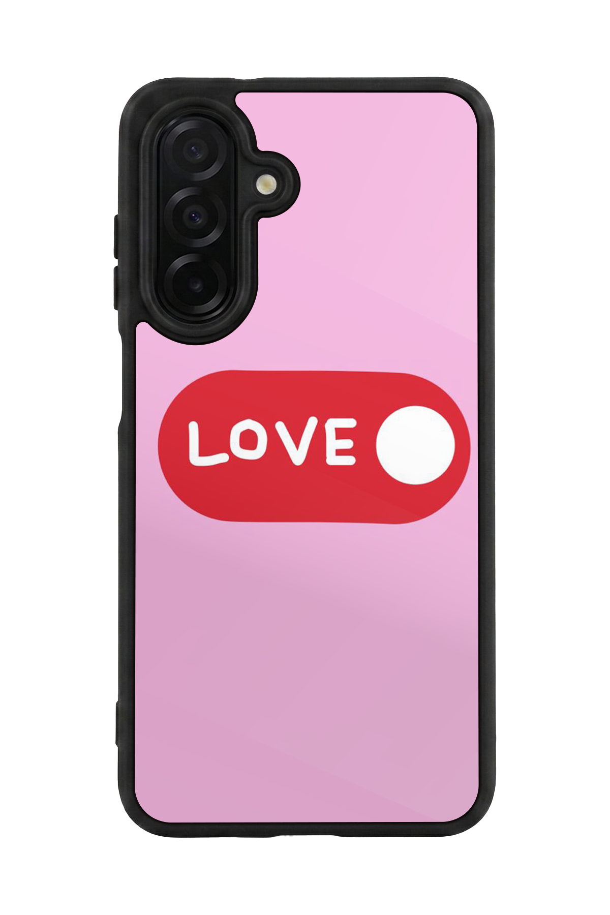 Samsung Galaxy A26 Uyumlu Kalp Love Tasarımlı Glossy Premium Kılıf
