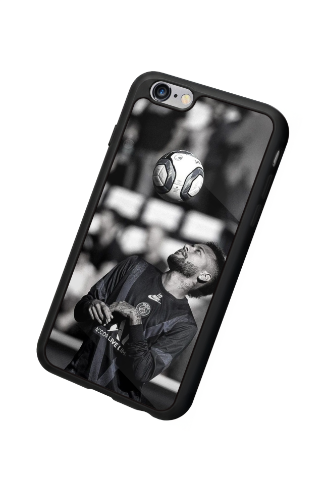 iPhone 6 Plus Uyumlu Neymar Tasarımlı Glossy Premium Kılıf