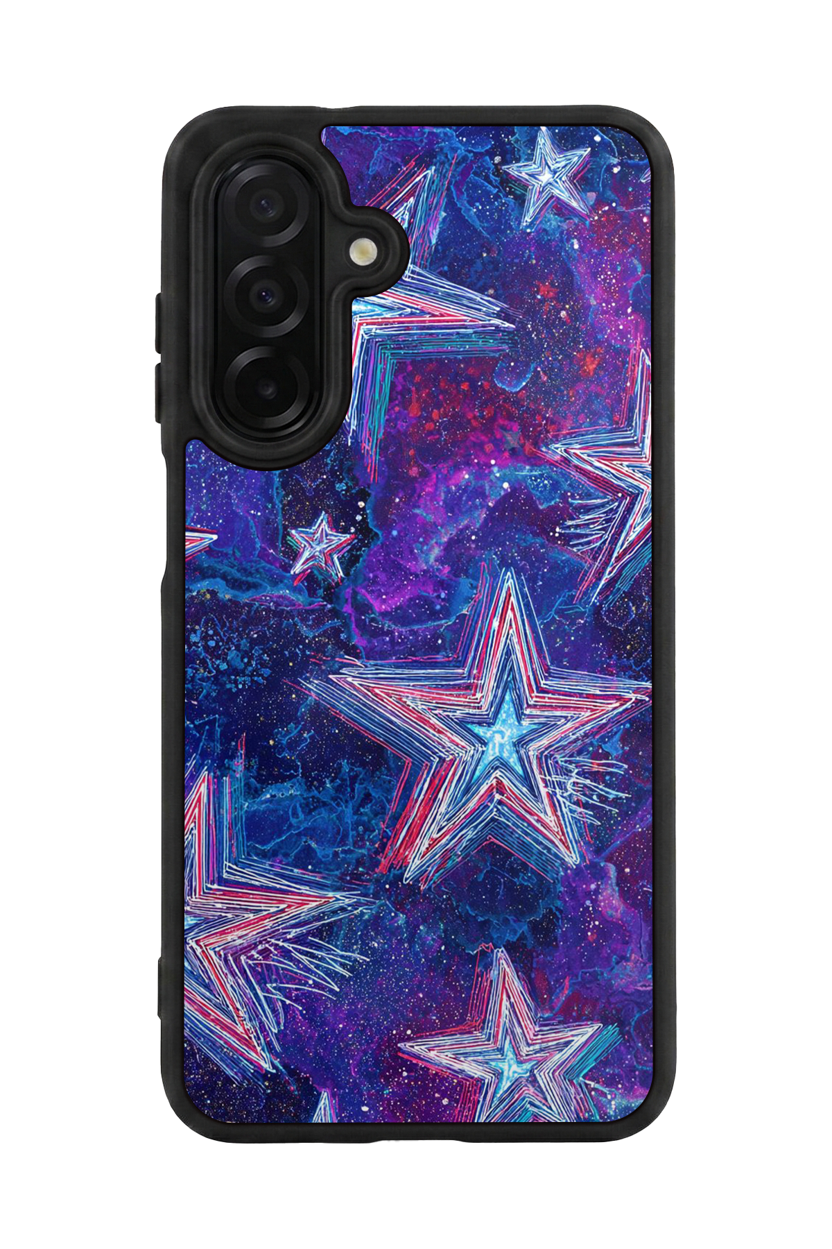 Samsung Galaxy A56 Uyumlu Retro Yildizlar Tasarımlı Glossy Premium Kılıf