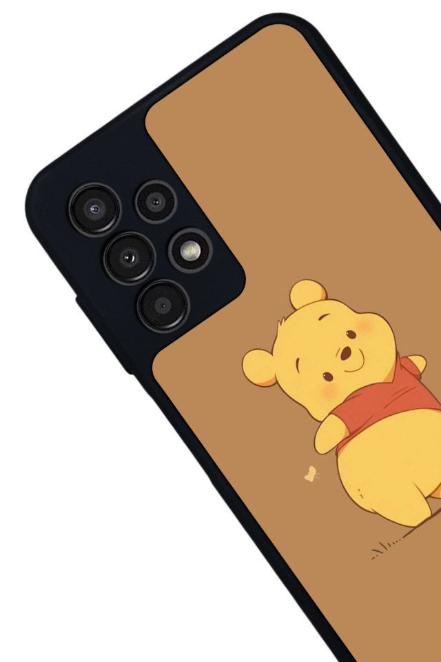 Samsung Galaxy A13 Uyumlu Winnie Tasarımlı Glossy Premium Kılıf