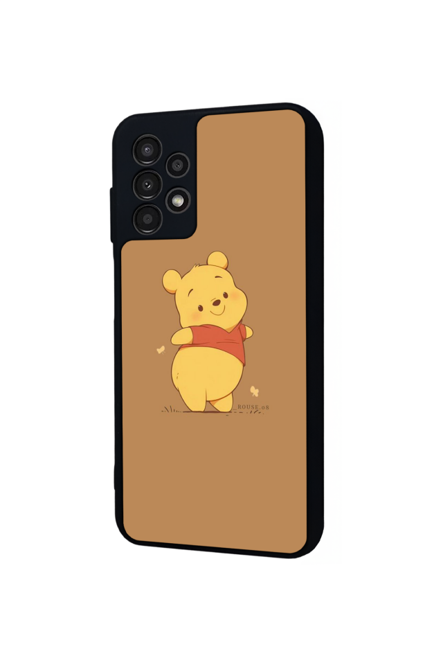 Samsung Galaxy A13 Uyumlu Winnie Tasarımlı Glossy Premium Kılıf