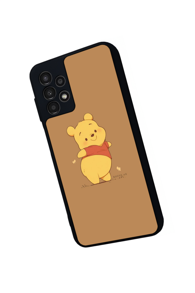 Samsung Galaxy A13 Uyumlu Winnie Tasarımlı Glossy Premium Kılıf