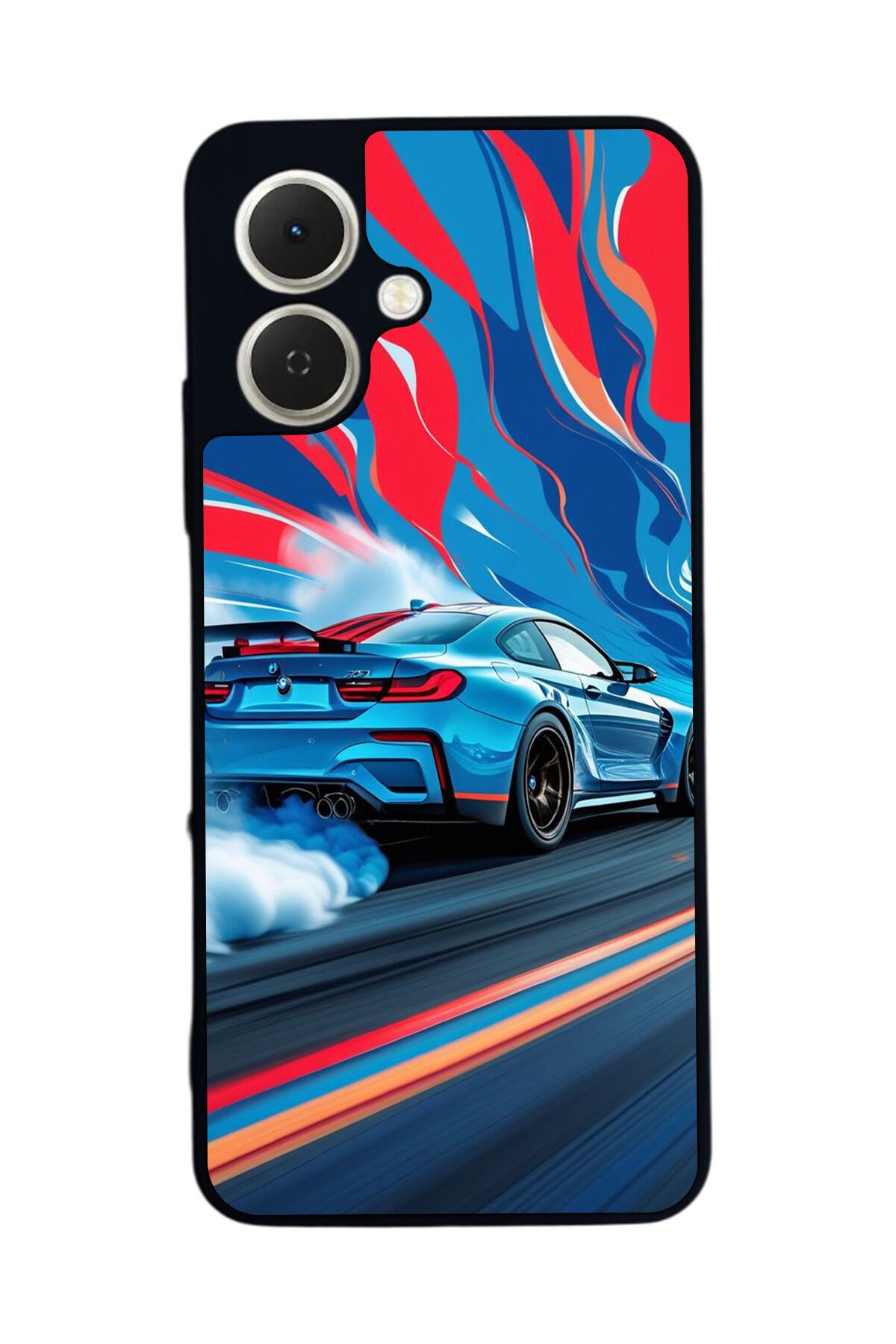 Tecno Spark GO 2 Uyumlu BMW Tasarımlı Glossy Premium Kılıf