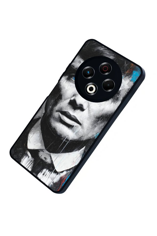 Tecno Spark 30 Uyumlu Peaky Blinders Tasarımlı Glossy Premium Kılıf