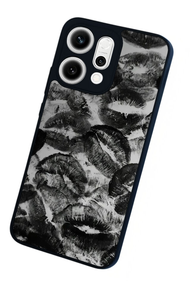 Oppo Reno 14 Uyumlu Dudak Tasarımlı Glossy Premium Kılıf