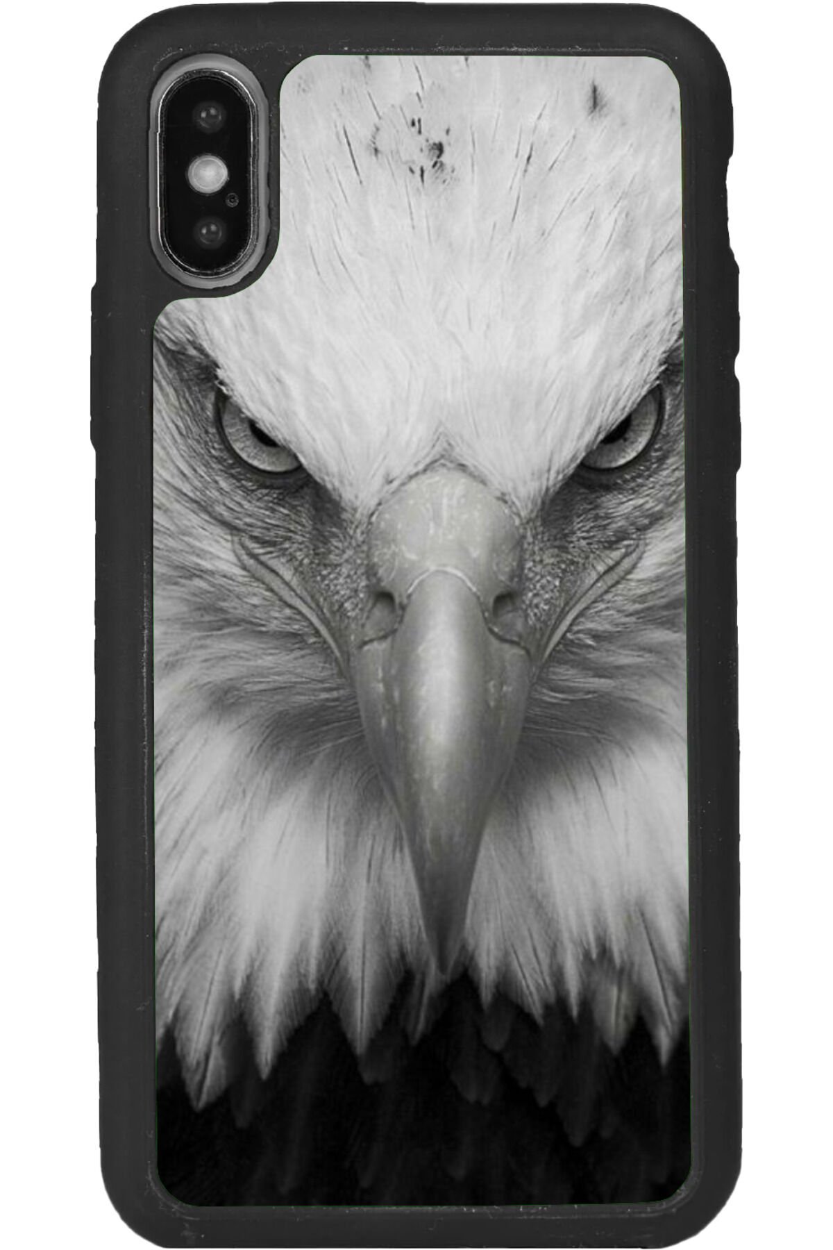 iPhone XS Max Uyumlu Mat Siyah uyumlu Kılıf – Yumuşak Silikon, Koruyucu, Şok Emici Kapak