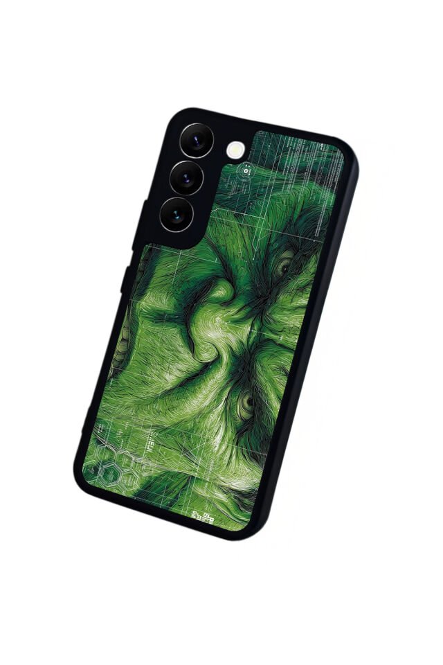 Samsung Galaxy S22 Uyumlu Hulk Tasarımlı Glossy Premium Kılıf