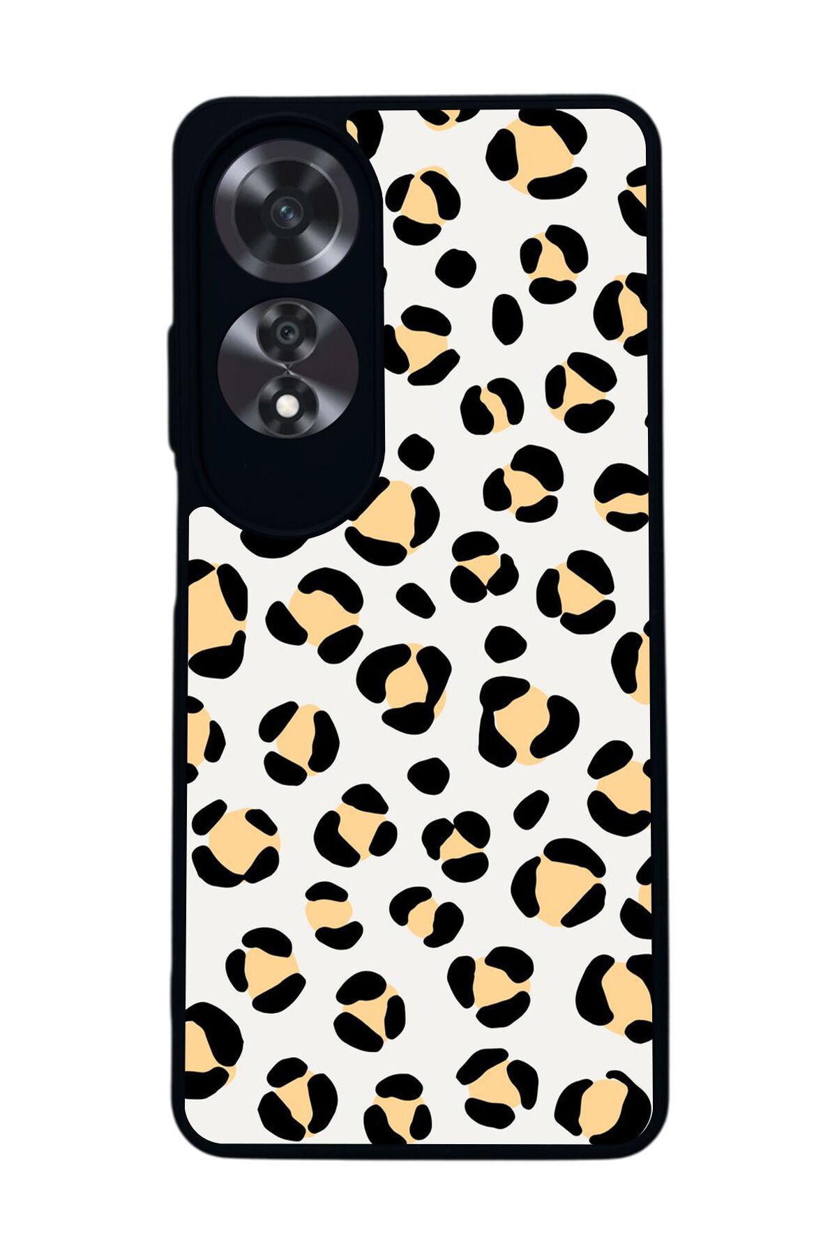 Oppo A60 Mat Siyah uyumlu Kılıf – Yumuşak Silikon, Koruyucu, Şok Emici Kapak