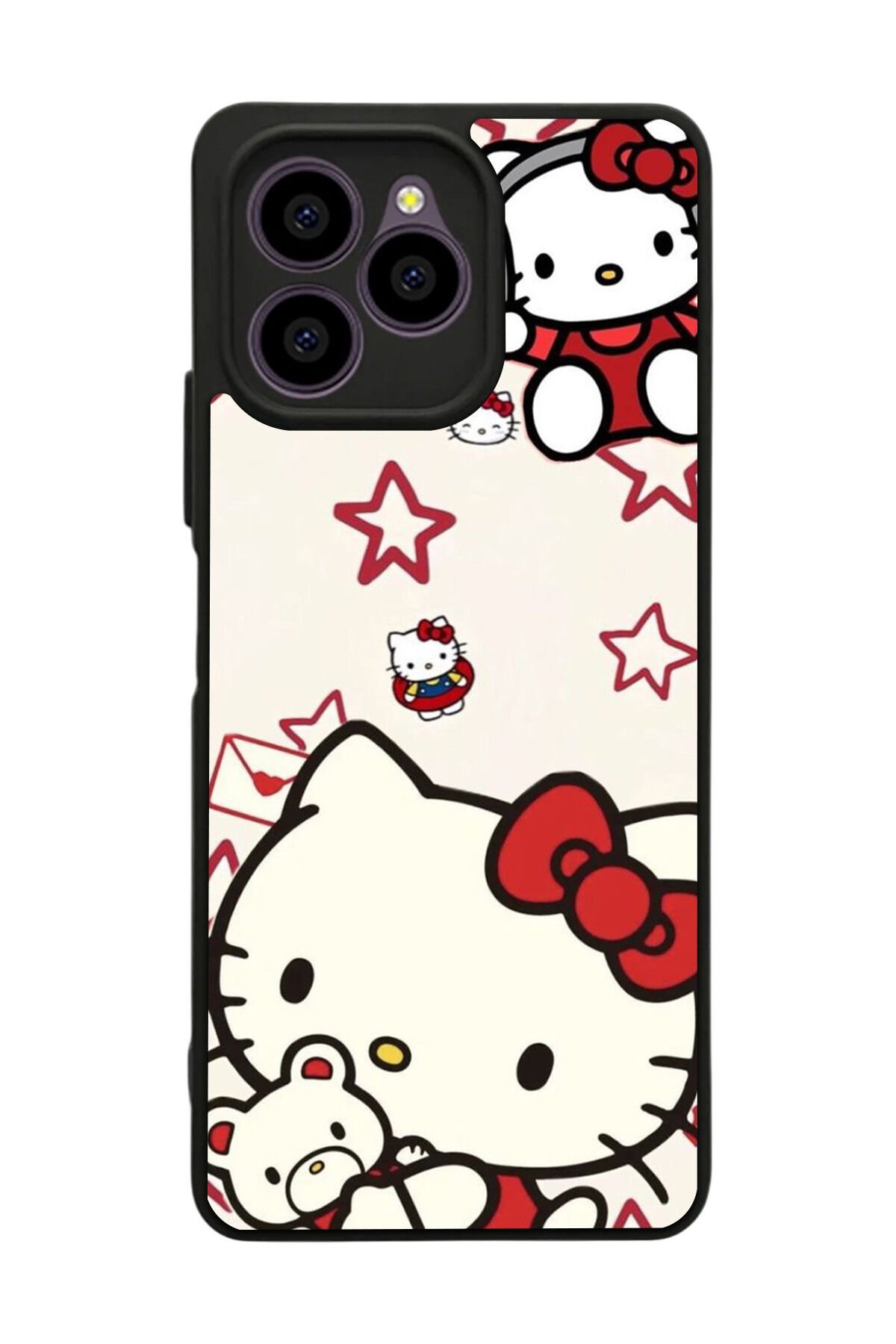 Omix X6 Uyumlu HelloKitty Tasarımlı Glossy Premium Kılıf