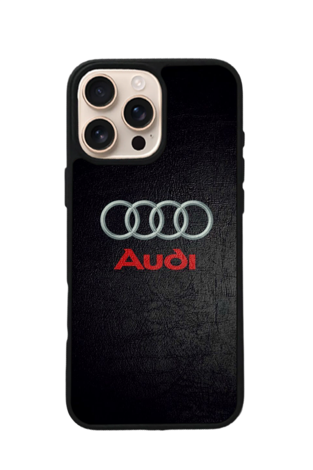 iPhone 14 Pro Uyumlu Audi Tasarımlı Glossy Premium Kılıf