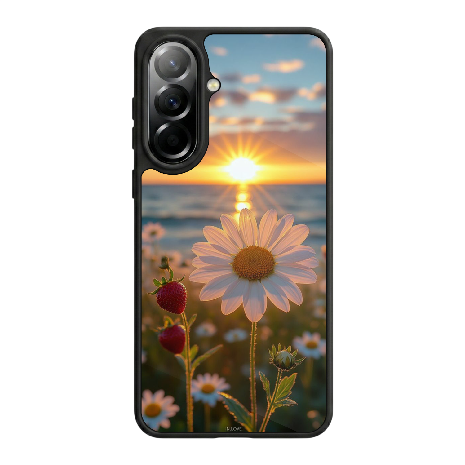 Samsung Galaxy A57 Uyumlu Cicek Tasarımlı Glossy Premium Kılıf