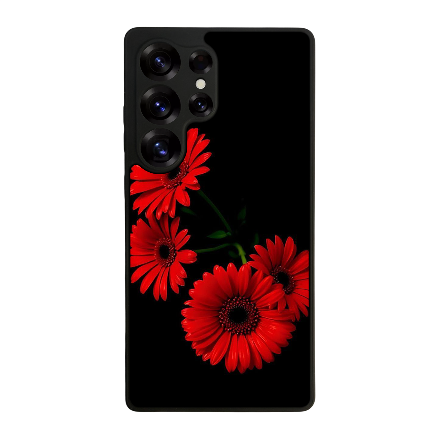 Samsung Galaxy S25 Ultra Uyumlu Cicek Tasarımlı Glossy Premium Kılıf