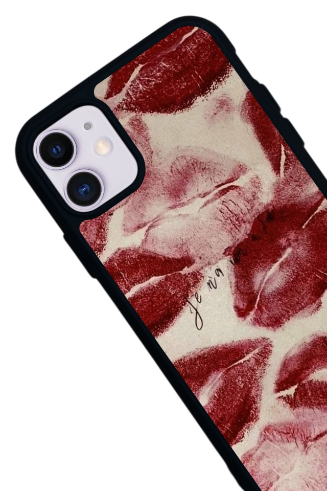 iPhone 11 Uyumlu Dudak Tasarımlı Glossy Premium Kılıf