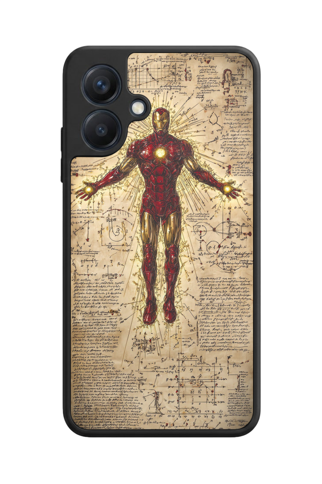 Samsung Galaxy A07 Uyumlu Iron Man ( Demir Adam ) Tasarımlı Glossy Premium Kılıf