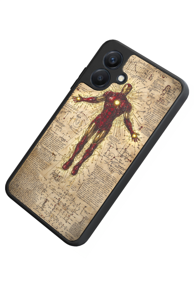 Samsung Galaxy A07 Uyumlu Iron Man ( Demir Adam ) Tasarımlı Glossy Premium Kılıf