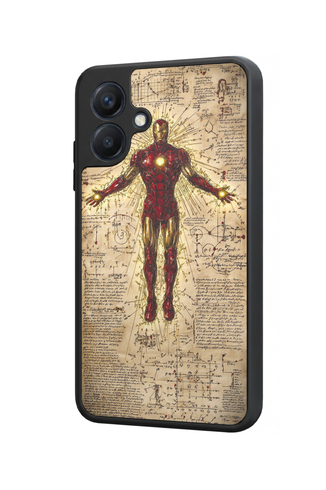 Samsung Galaxy A07 Uyumlu Iron Man ( Demir Adam ) Tasarımlı Glossy Premium Kılıf