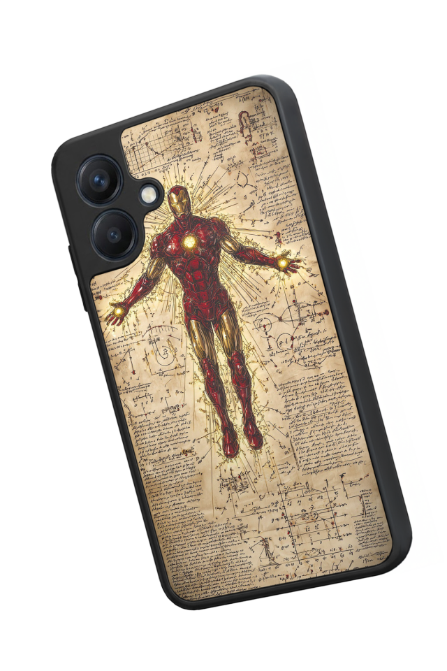 Samsung Galaxy A07 Uyumlu Iron Man ( Demir Adam ) Tasarımlı Glossy Premium Kılıf