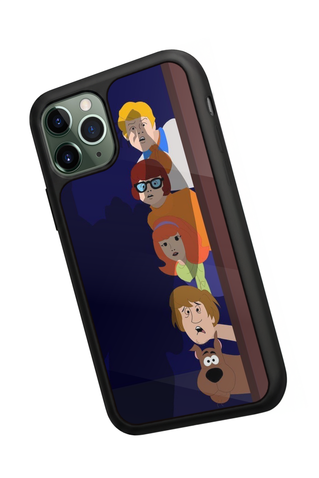 iPhone 11 Pro Max Uyumlu Scooby Doo Tasarımlı Glossy Premium Kılıf