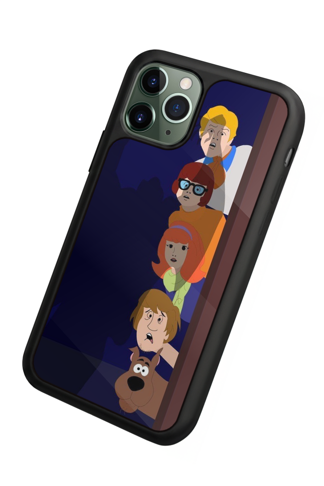 iPhone 11 Pro Max Uyumlu Scooby Doo Tasarımlı Glossy Premium Kılıf
