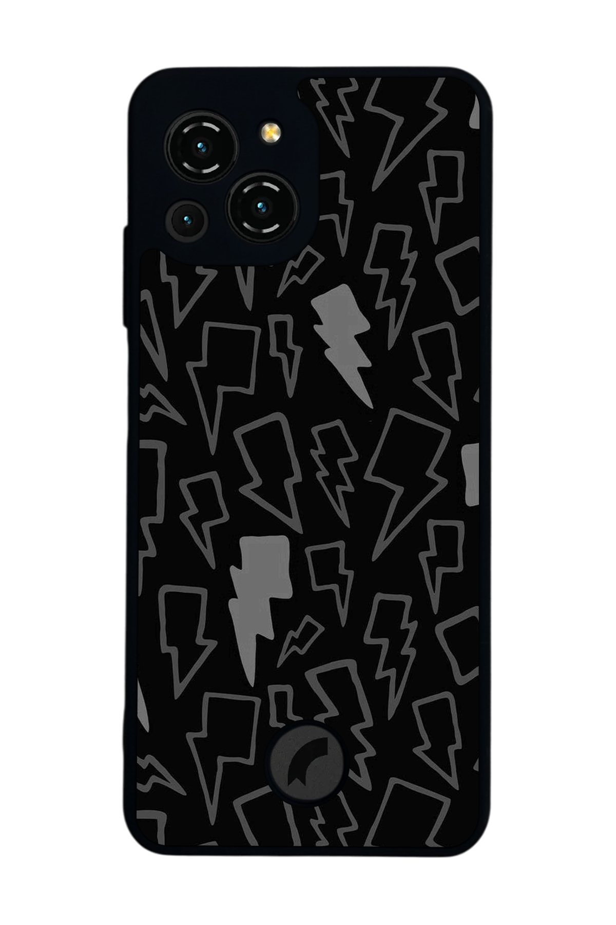 Reeder S23 Pro Max Uyumlu Simsek Tasarımlı Glossy Premium Kılıf