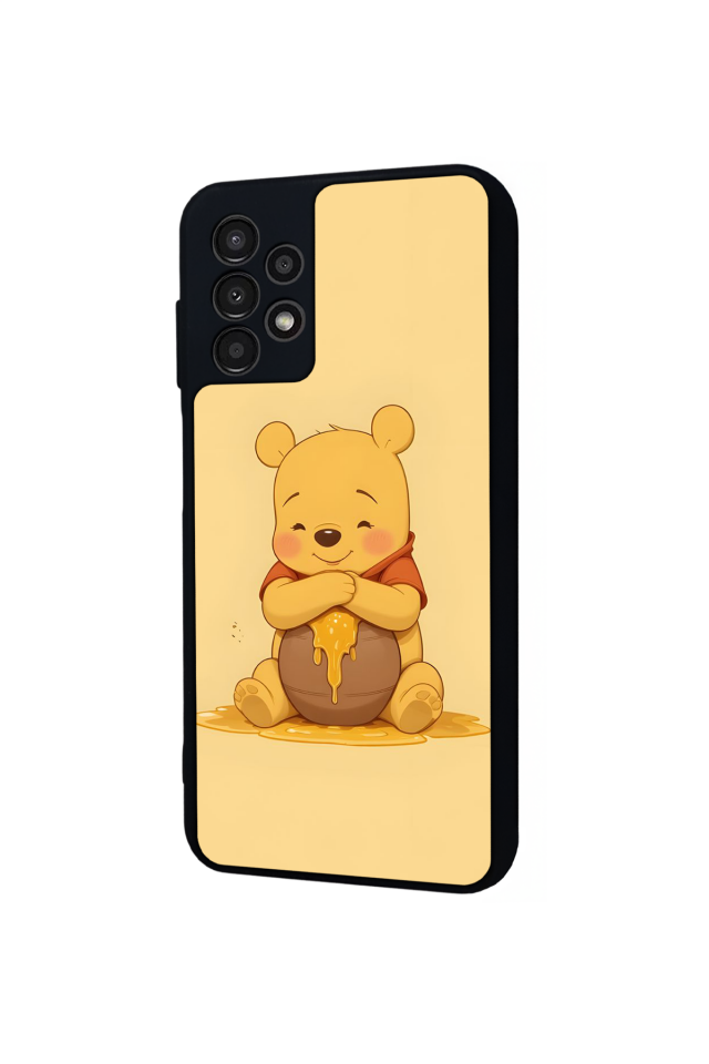 Samsung Galaxy A13 Uyumlu Winnie Tasarımlı Glossy Premium Kılıf