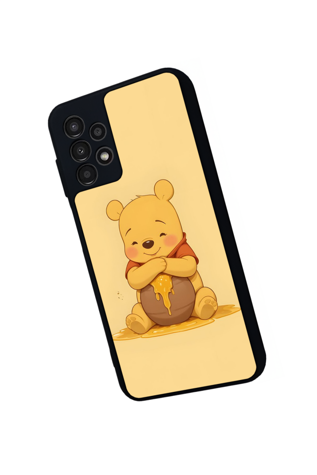 Samsung Galaxy A13 Uyumlu Winnie Tasarımlı Glossy Premium Kılıf