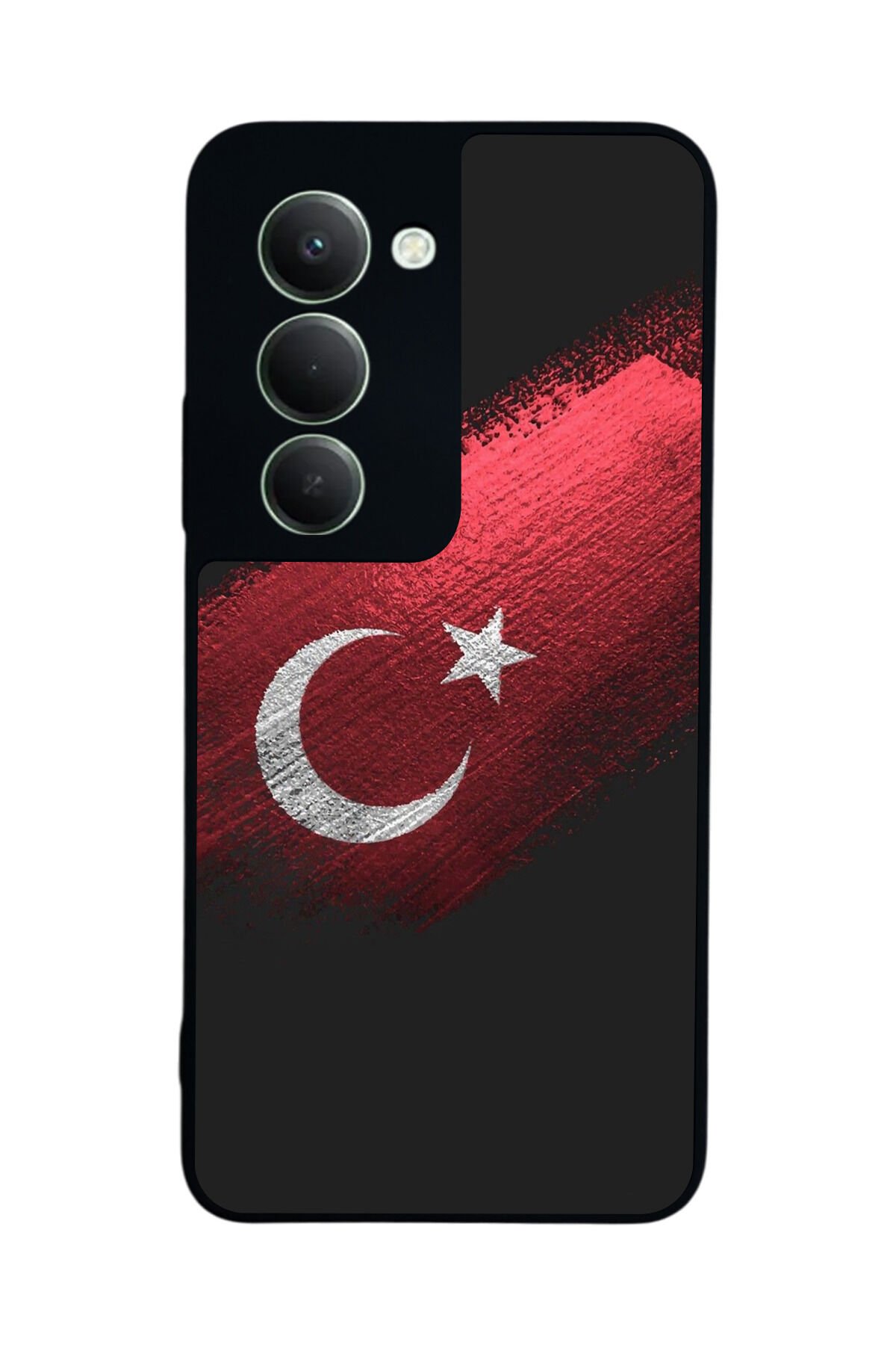 Xiaomi Redmi 15 5G Uyumlu Türk Bayragi Tasarımlı Glossy Premium Kılıf