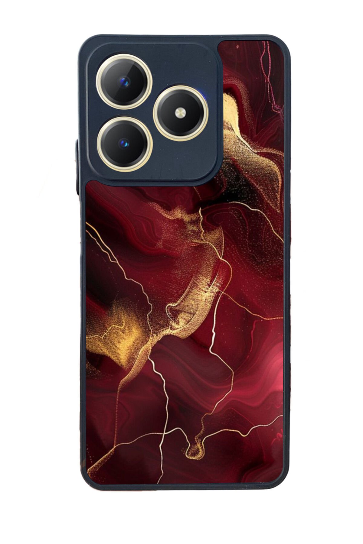 Realme C63 Mat Uyumlu Siyah Kılıf – Yumuşak Silikon, Koruyucu, Şok Emici Kapak