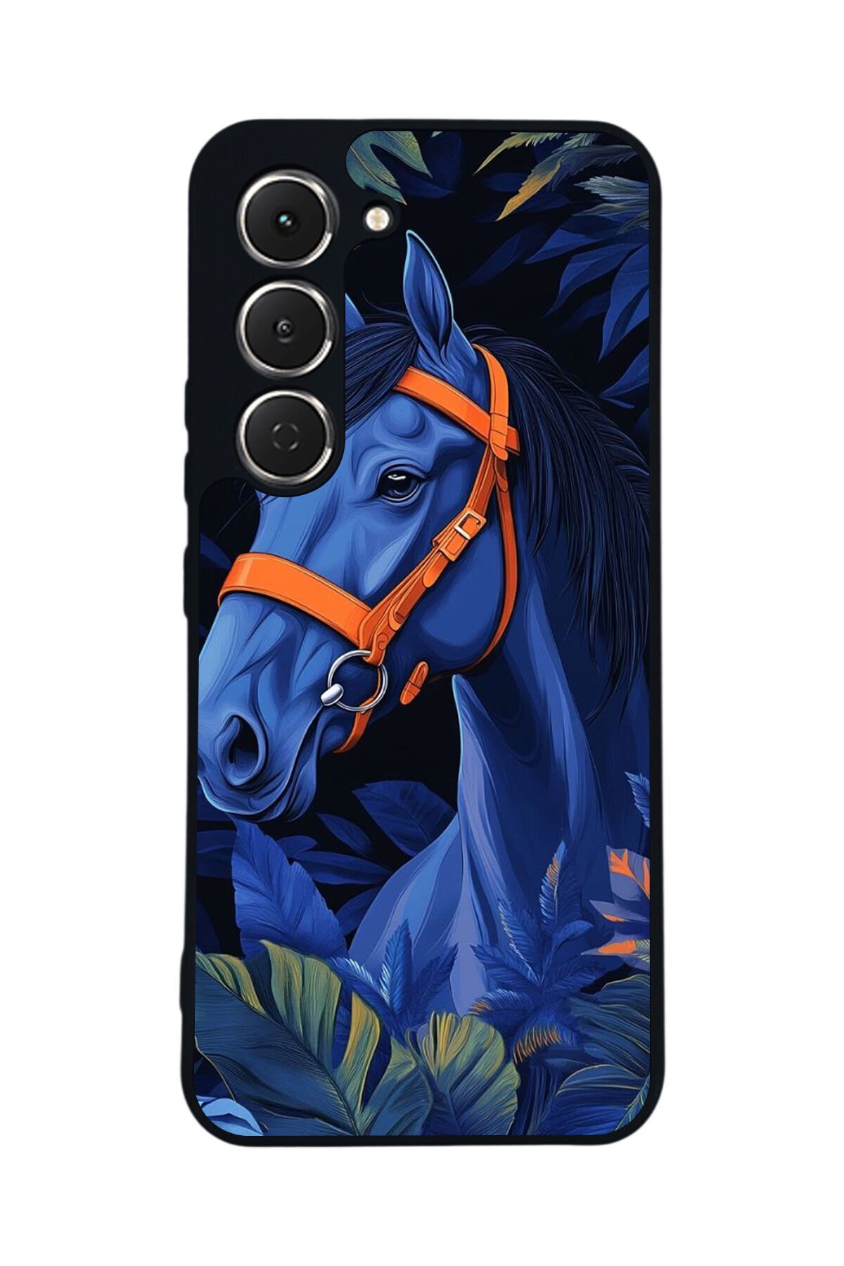 Tecno Spark 40 Pro Uyumlu At Horse Tasarımlı Glossy Premium Kılıf