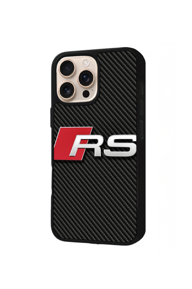 iPhone 14 Pro Uyumlu Audi Tasarımlı Glossy Premium Kılıf