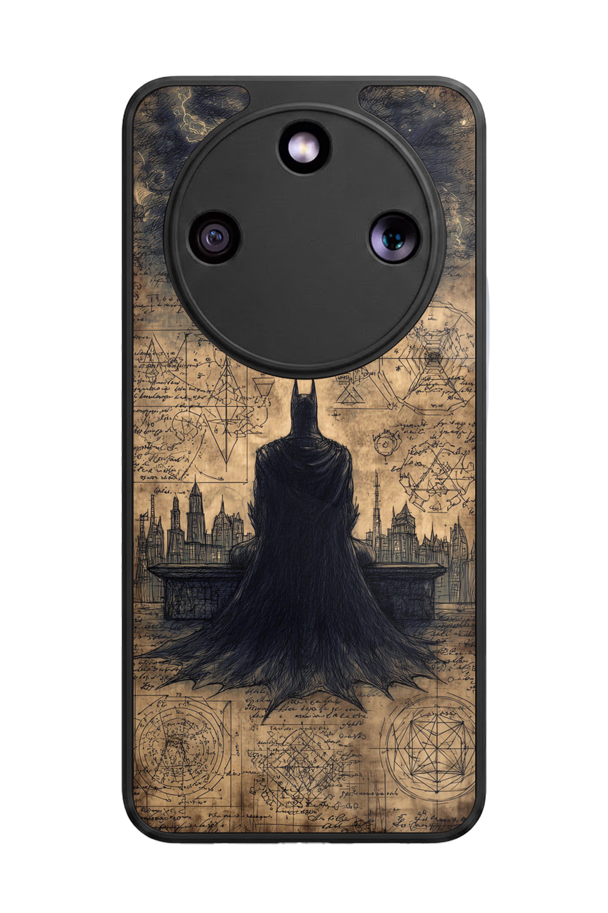 Honor Magic 8 Lite Uyumlu Batman Tasarımlı Glossy Premium Kılıf