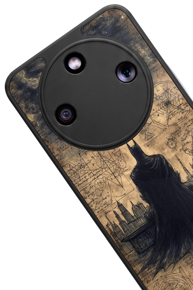 Honor Magic 8 Lite Uyumlu Batman Tasarımlı Glossy Premium Kılıf