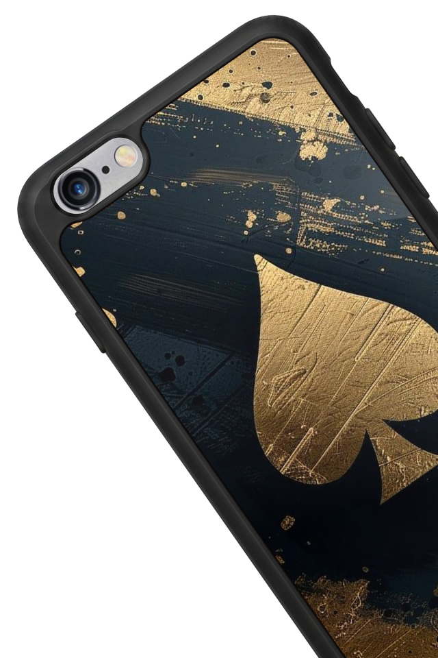 iPhone 6s Plus Uyumlu Kart Tasarımlı Glossy Premium Kılıf